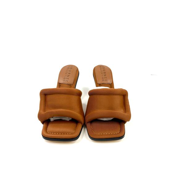 Journee Collection Women Addriel Square Toe Dress Sandals Heels Tan Size 6
NWT - Picture 1 of 6